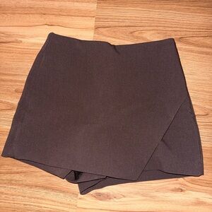 Zara Dark Chocolate Skort